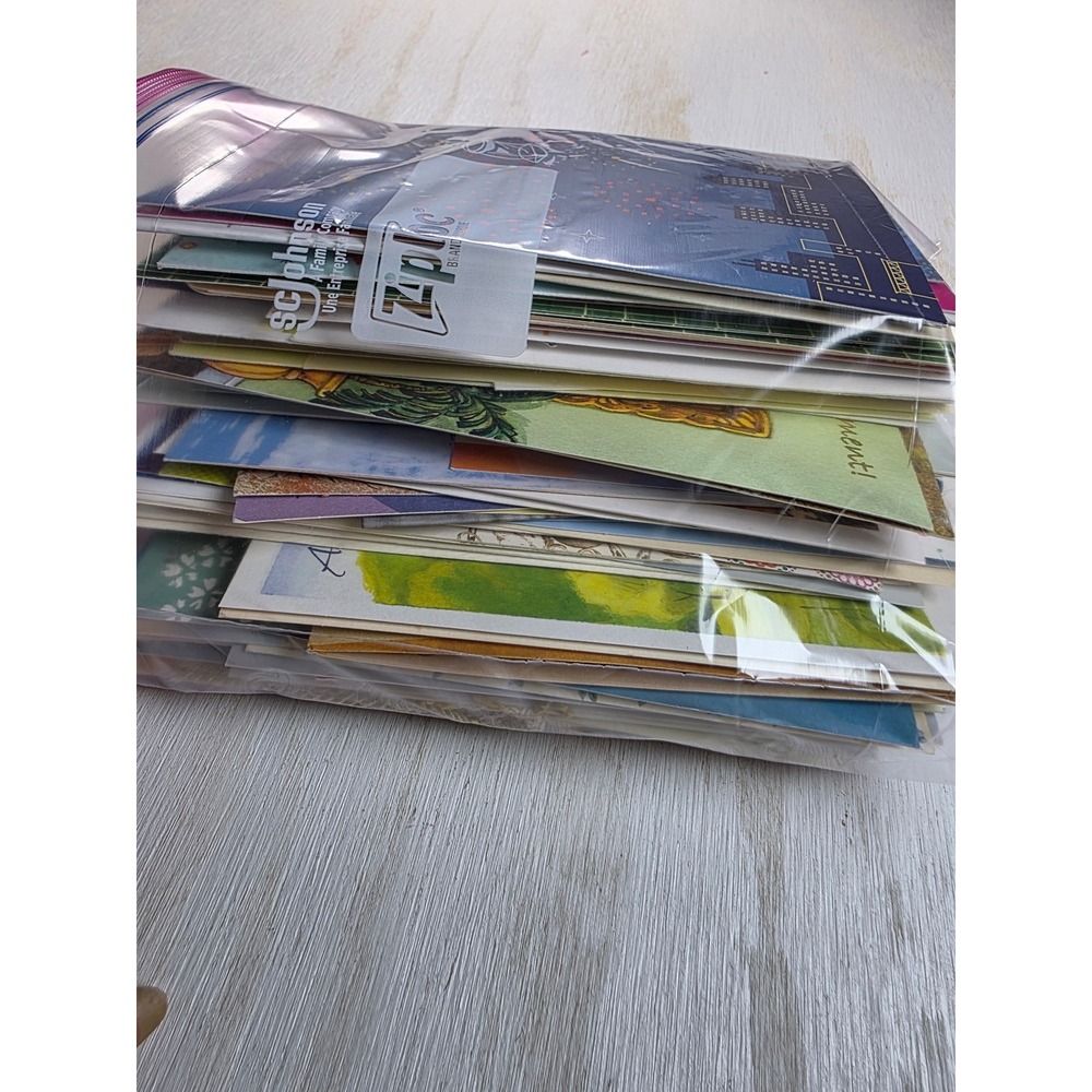 Bulk Lot Vintage Greeting Cards Ephemera Junk Journal Scrapbook Paper Craft Mix